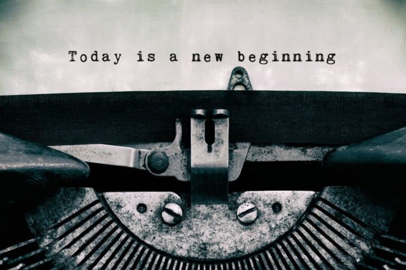 today is an new beginning, mit richKind einen Neuanfang wagen und das gute Leben leben